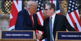 Trump reconoce decepción con Putin en visita a Reino Unido