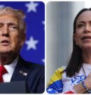Donald Trump y María Corina Machado, cerca de verse las caras en un foro mundial en noviembre