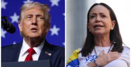 Donald Trump y María Corina Machado, cerca de verse las caras en un foro mundial en noviembre