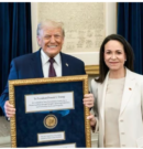 Trump incluyó a Machado en su estrategia política para avanzar en la transición democrática de Venezuela