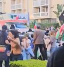 Un camión embistió a un grupo de manifestantes en Los Ángeles durante una marcha en apoyo al pueblo iraní