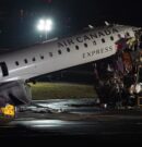 Dos muertos y varios heridos por colisión de un avión de Air Canada con un camión de bomberos en el aeropuerto LaGuardia