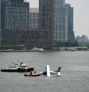 Hidroavión con ocupantes se ve obligado a realizar un amerizaje de emergencia en el East River