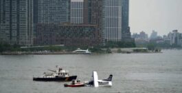 Hidroavión con ocupantes se ve obligado a realizar un amerizaje de emergencia en el East River