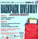 Entrega gratuita de mochilas escolares apoyará a familias de Jackson Heights